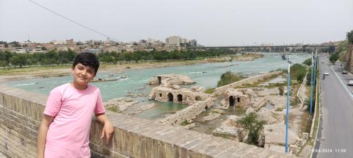 عکس پل تاریخی دزفول (پل ساسانی)