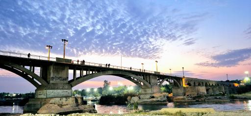 عکس پل تاریخی دزفول (پل ساسانی)