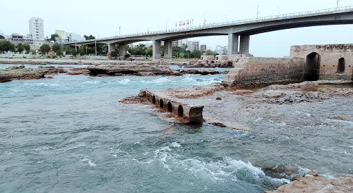 عکس پل تاریخی دزفول (پل ساسانی)