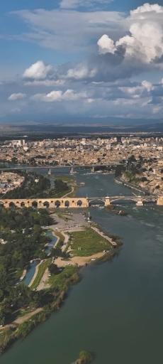 عکس پل تاریخی دزفول (پل ساسانی)