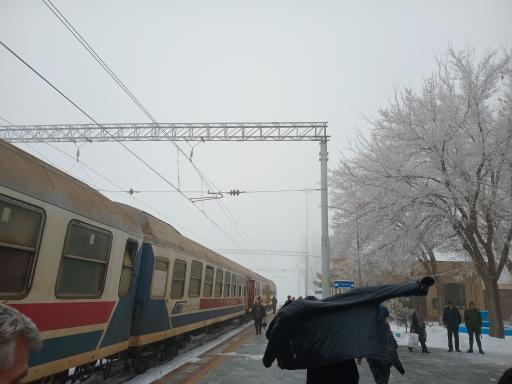 عکس ایستگاه راه آهن مرند