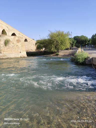 عکس پل تاریخی دزفول (پل ساسانی)