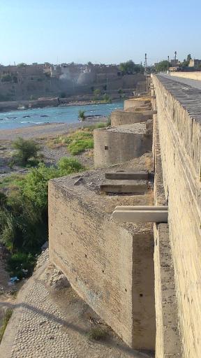 عکس پل تاریخی دزفول (پل ساسانی)