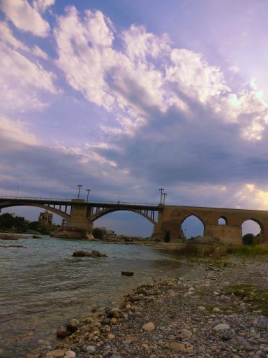 عکس پل تاریخی دزفول (پل ساسانی)