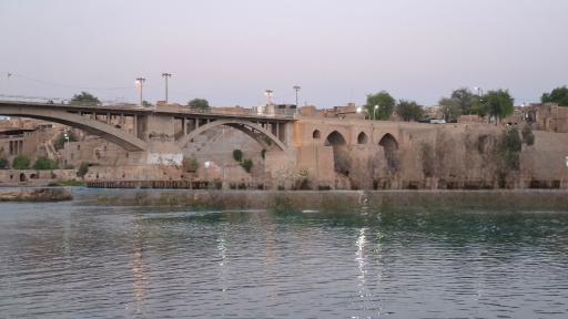 عکس پل تاریخی دزفول (پل ساسانی)