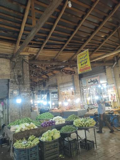 عکس بازار بزرگ و تاریخی زنجان