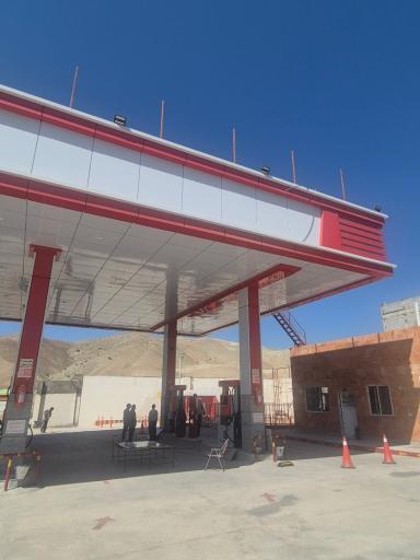 عکس پمپ بنزین ساوالان