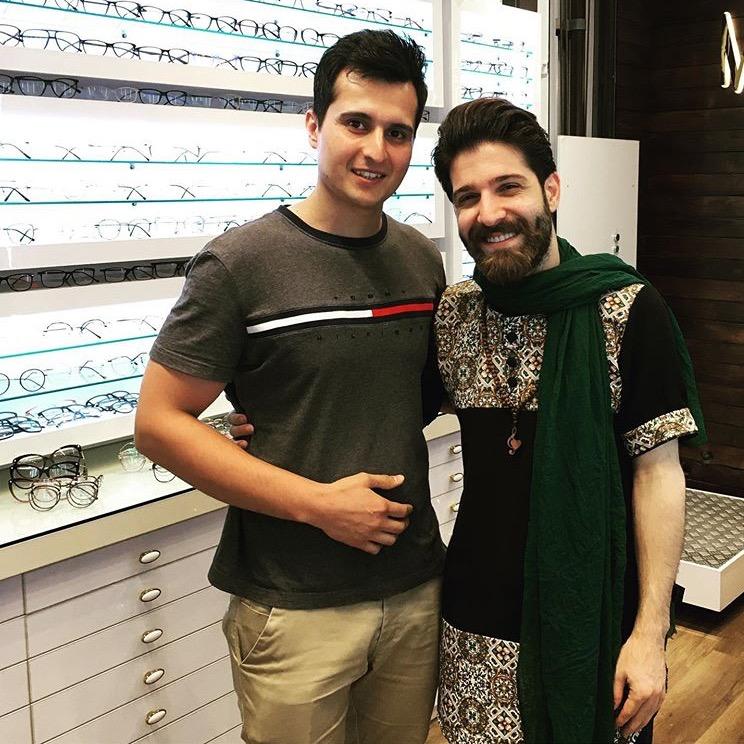 عکس عینک جعفری