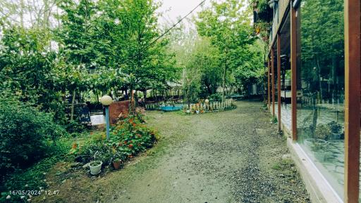 عکس باغ رستوران تاپ جمشید