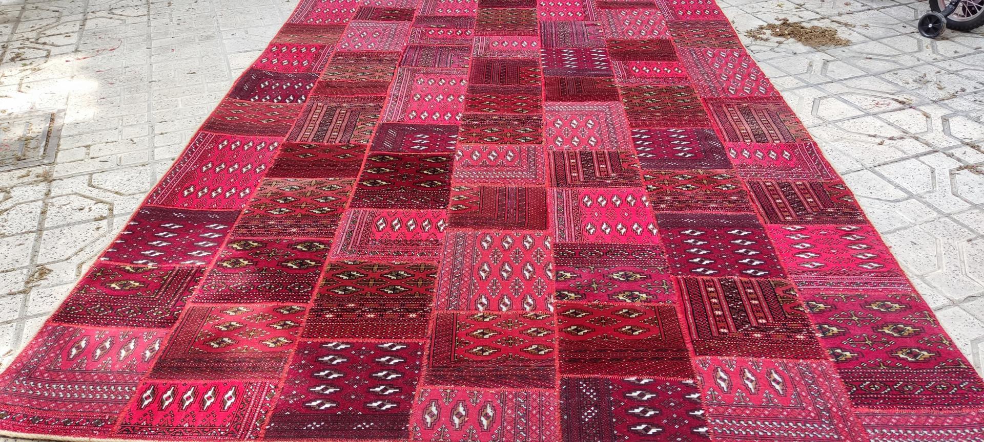 عکس کارگاه تولید فرش چرم 