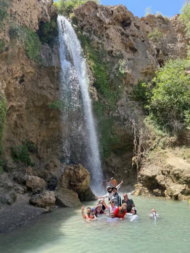 عکس چشمه‌های آب‌گرم کلات