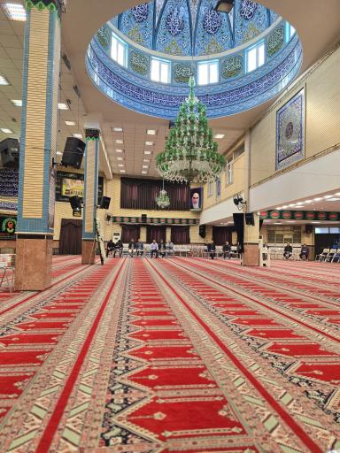 عکس مسجد و حسینیه اعظم حضرت علی بن موسی الرضا (ع)