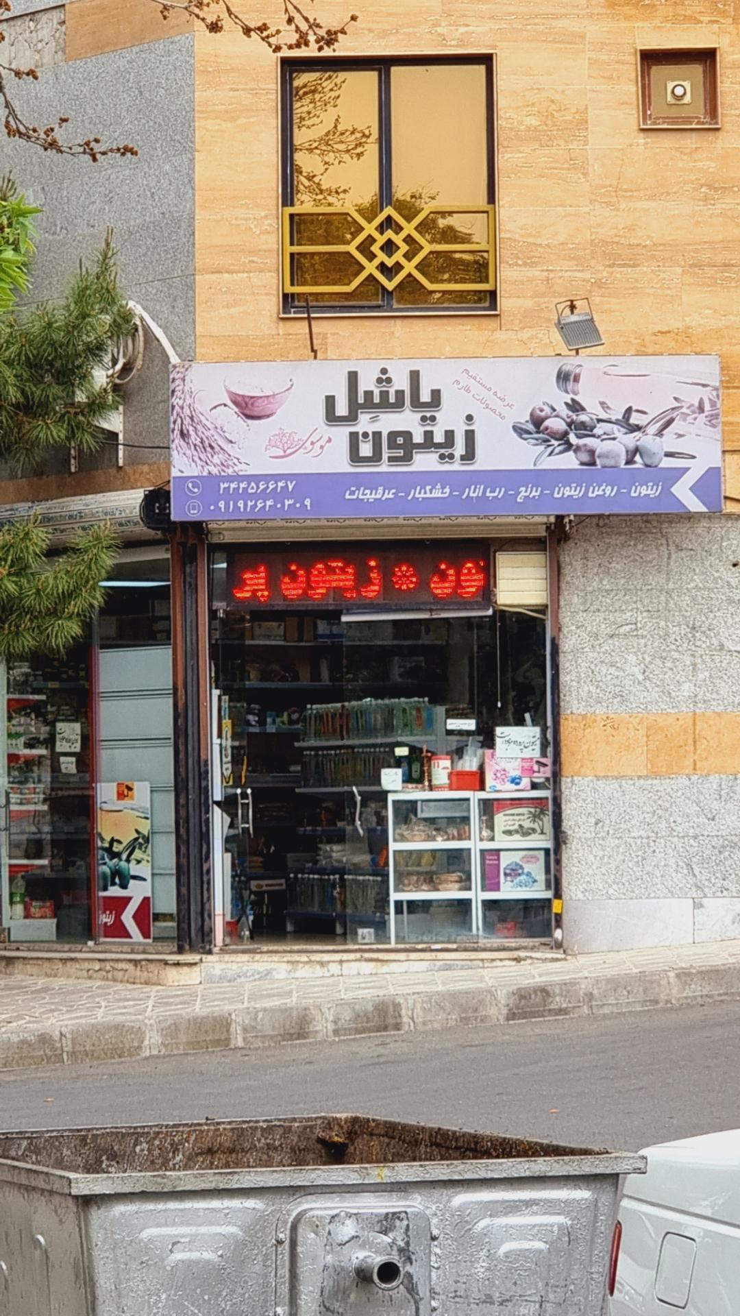 عکس زیتون یاشل