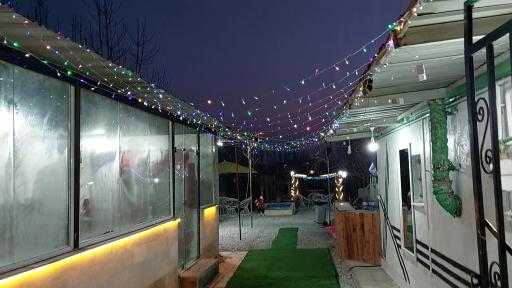 عکس باغ رستوران نفس