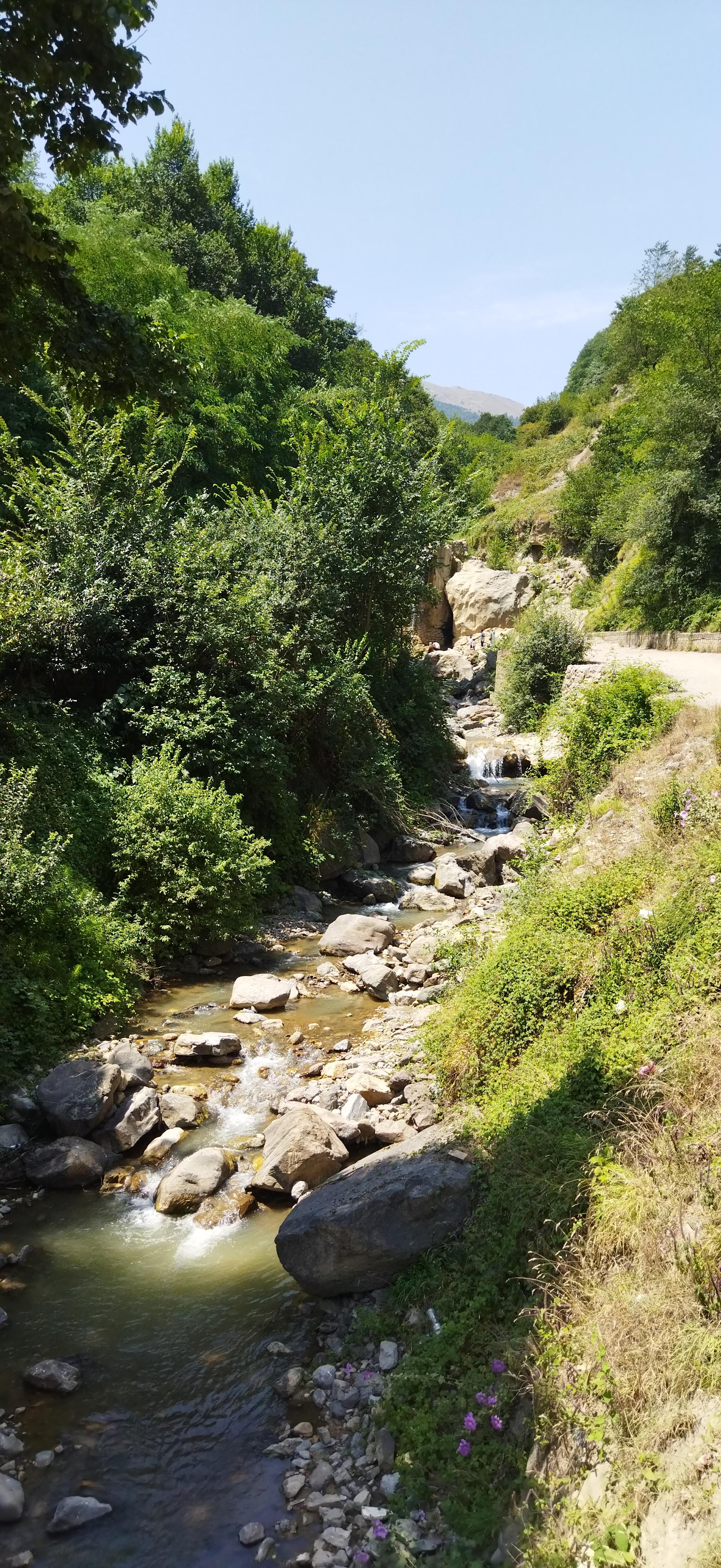 عکس آبشار لار چشمه ماسوله