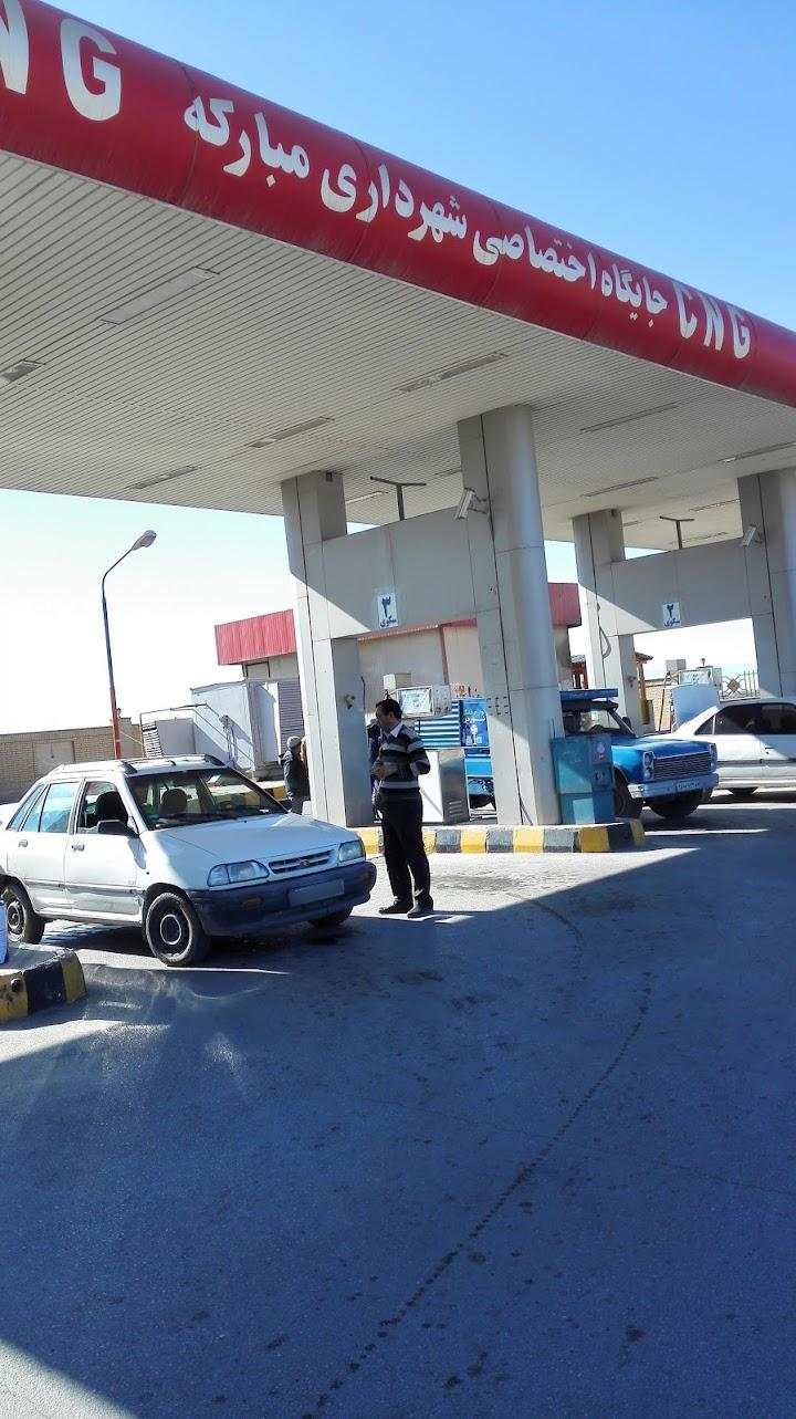 عکس پمپ گاز CNG