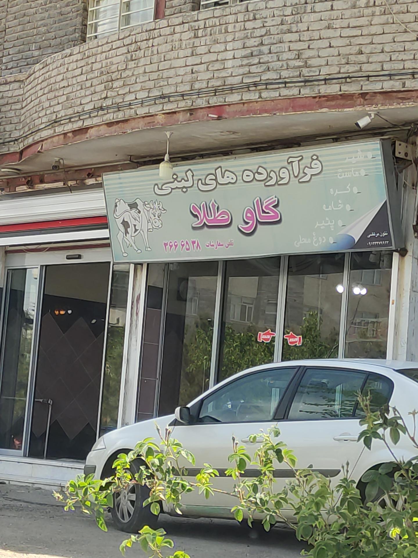 عکس لبنیاتی گاو طلا