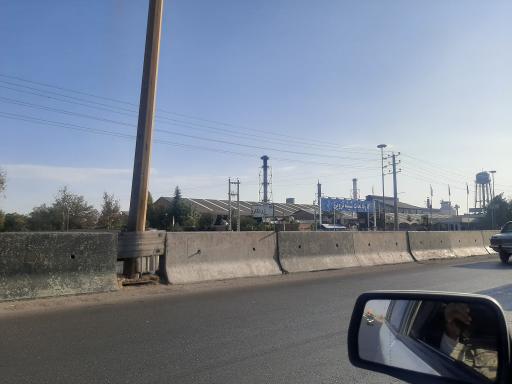 عکس کارخانه شیشه قزوین