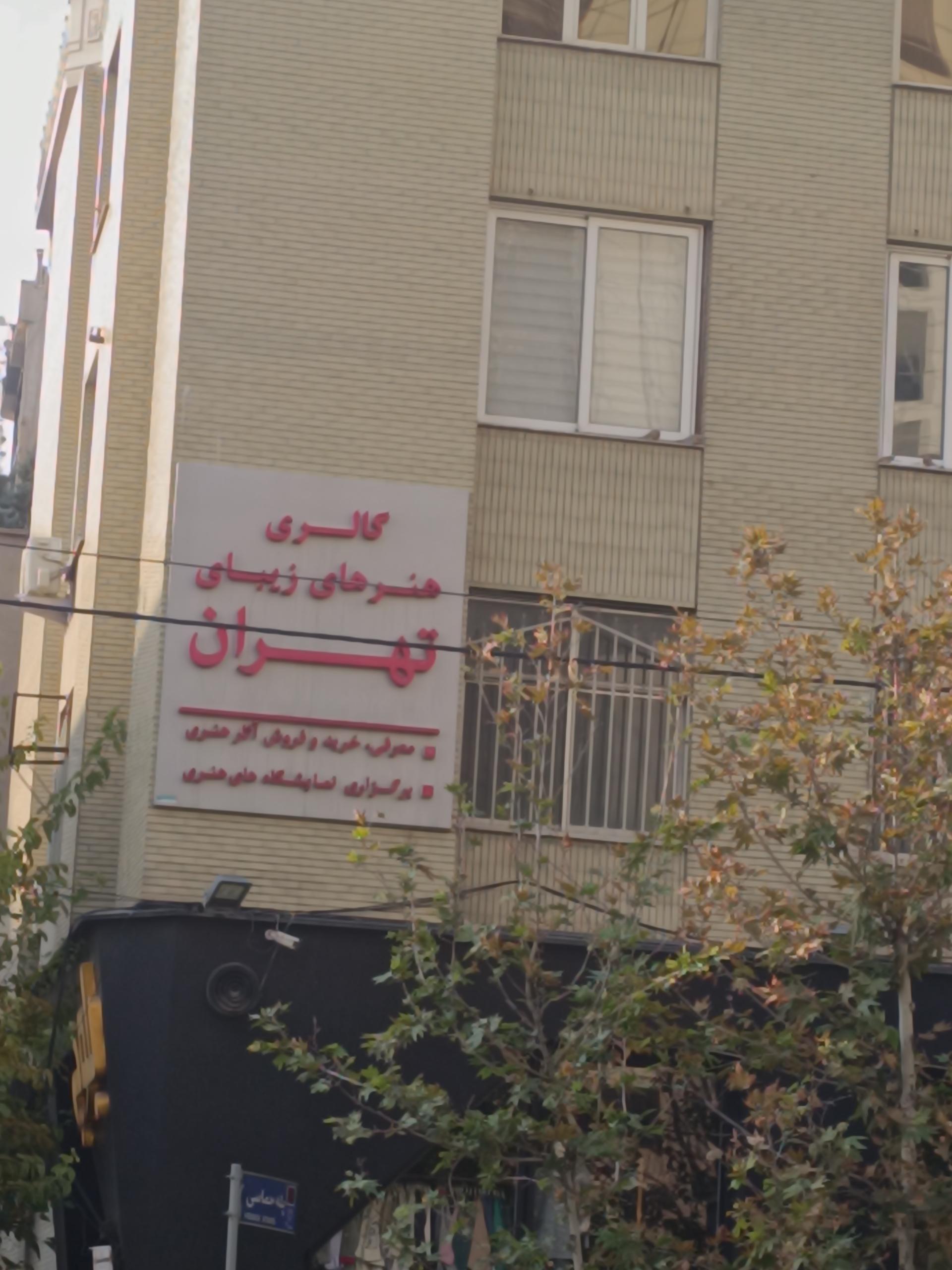 عکس گالری هنرهای زیبای تهران