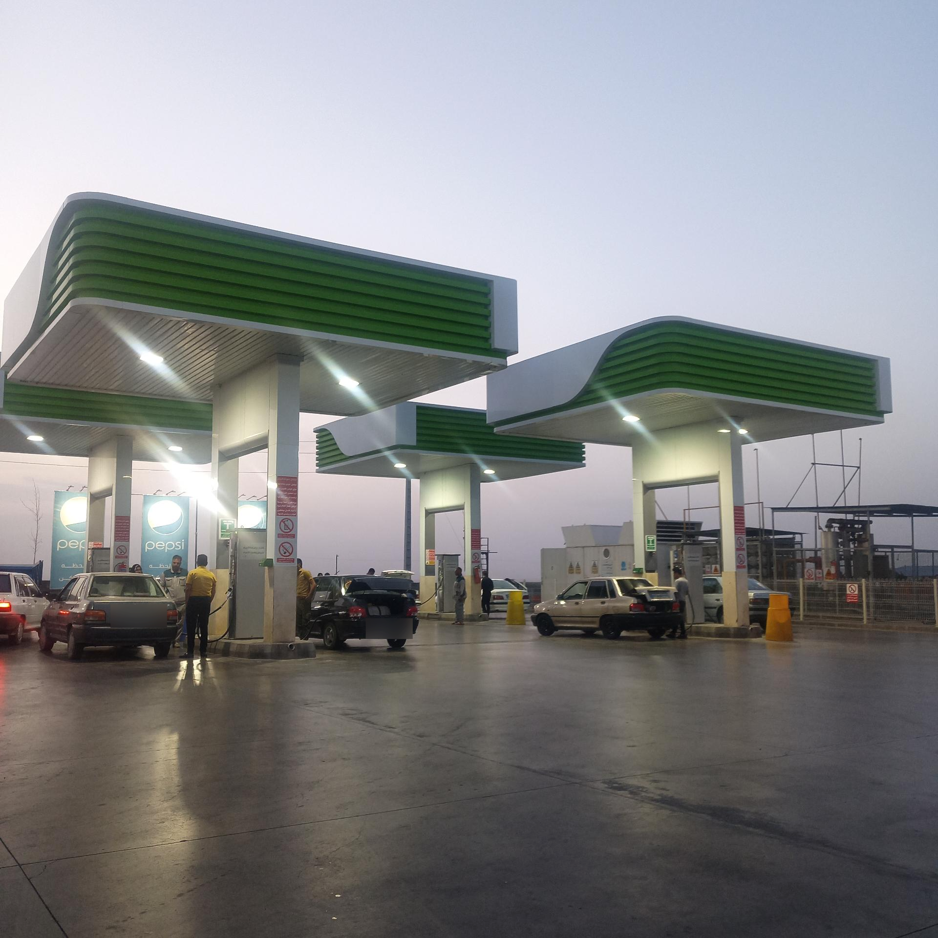 عکس پمپ گاز CNG آرش