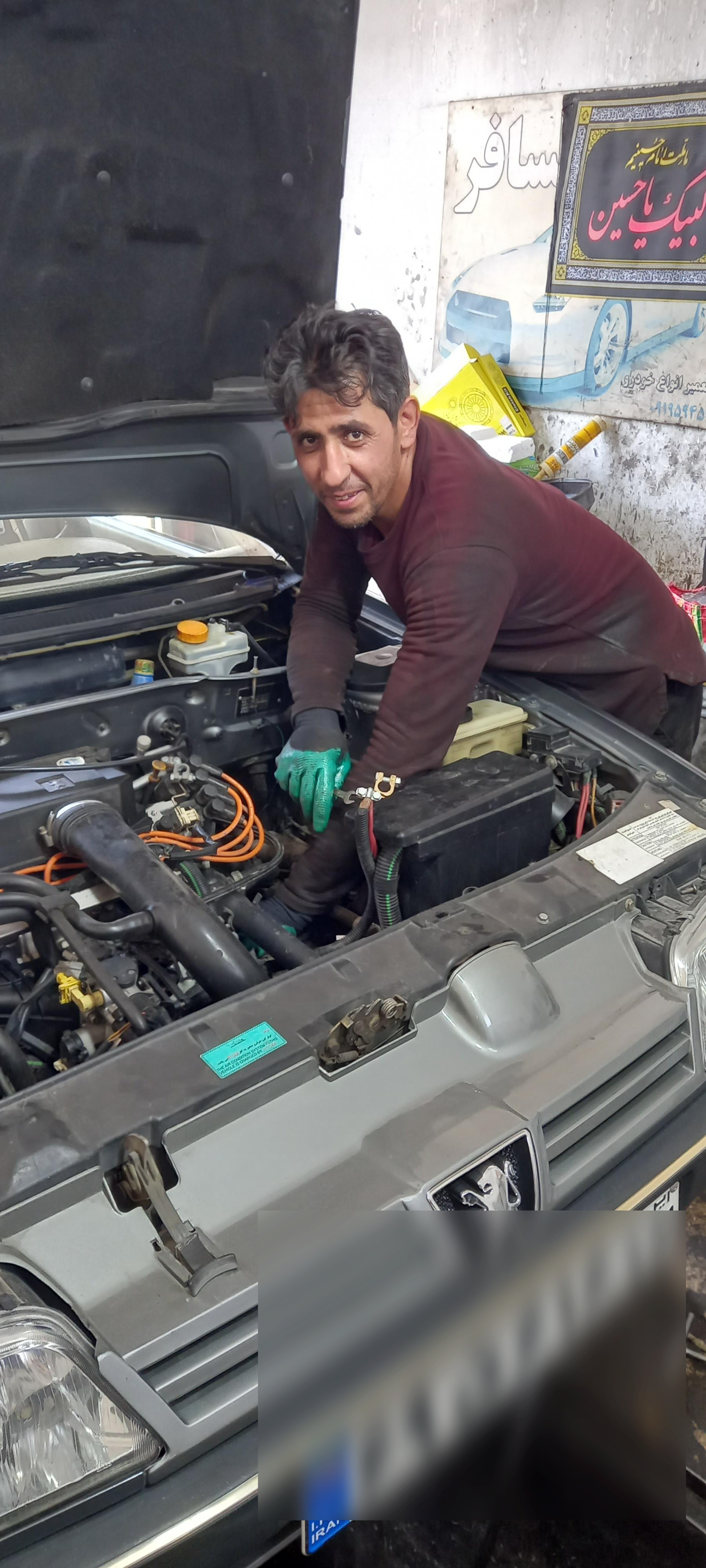 عکس تعمیرگاه مجید مسافر 