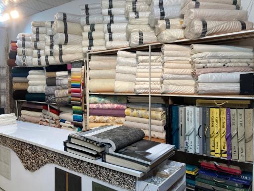 عکس گالری پرده و کاغذ دیواری یاس دوخت و خیاطی پرده