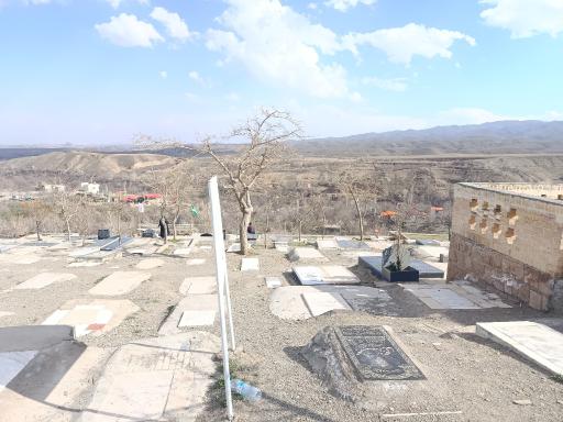 عکس مزار شهدای روستای دولت آباد 