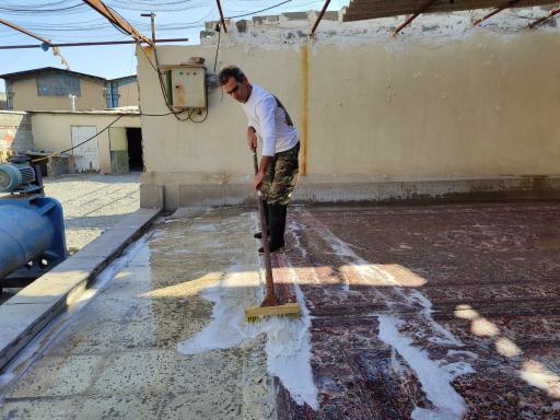 عکس قالیشویی پرسپولیس 