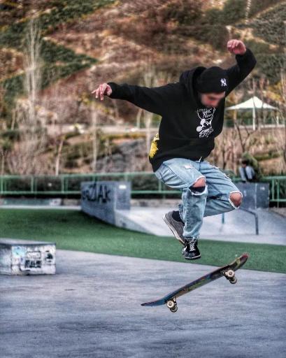 عکس اسکیت پارک نهج البلاغه 