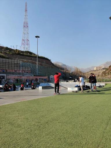 عکس اسکیت پارک نهج البلاغه 