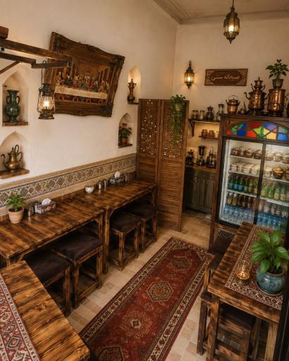 عکس کافه صبحانه و عصرانه طهرون