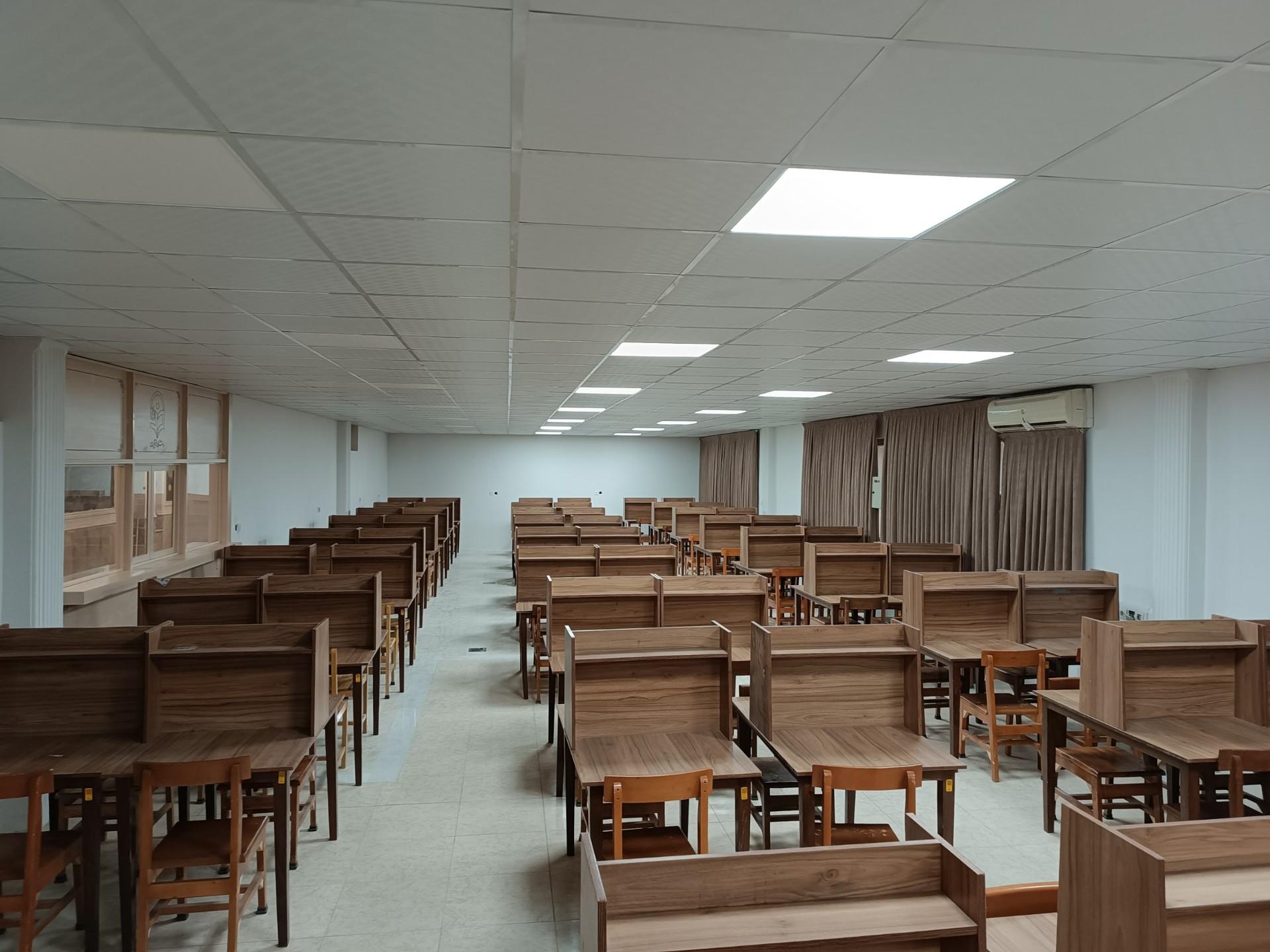 عکس کتابخانه و سالن مطالعه دانشگاه فرهنگیان