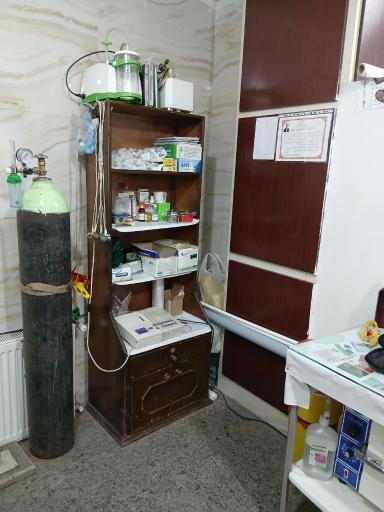 عکس تزریقات و پانسمان بهبود عجب شیر