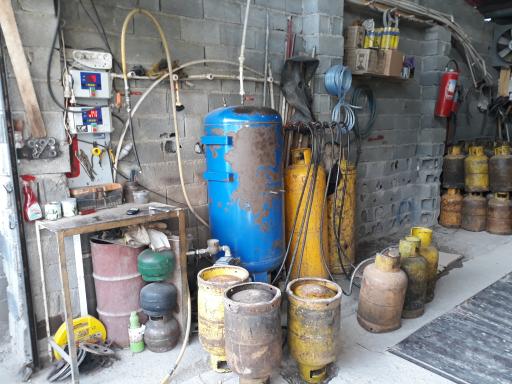 عکس گاز مایع علیرضا