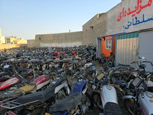 عکس موتور مزایده ای سلطانی