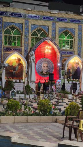 عکس مزار شهید حسین پور جعفری