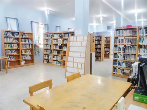 عکس کتابخانه آیت الله ارباب