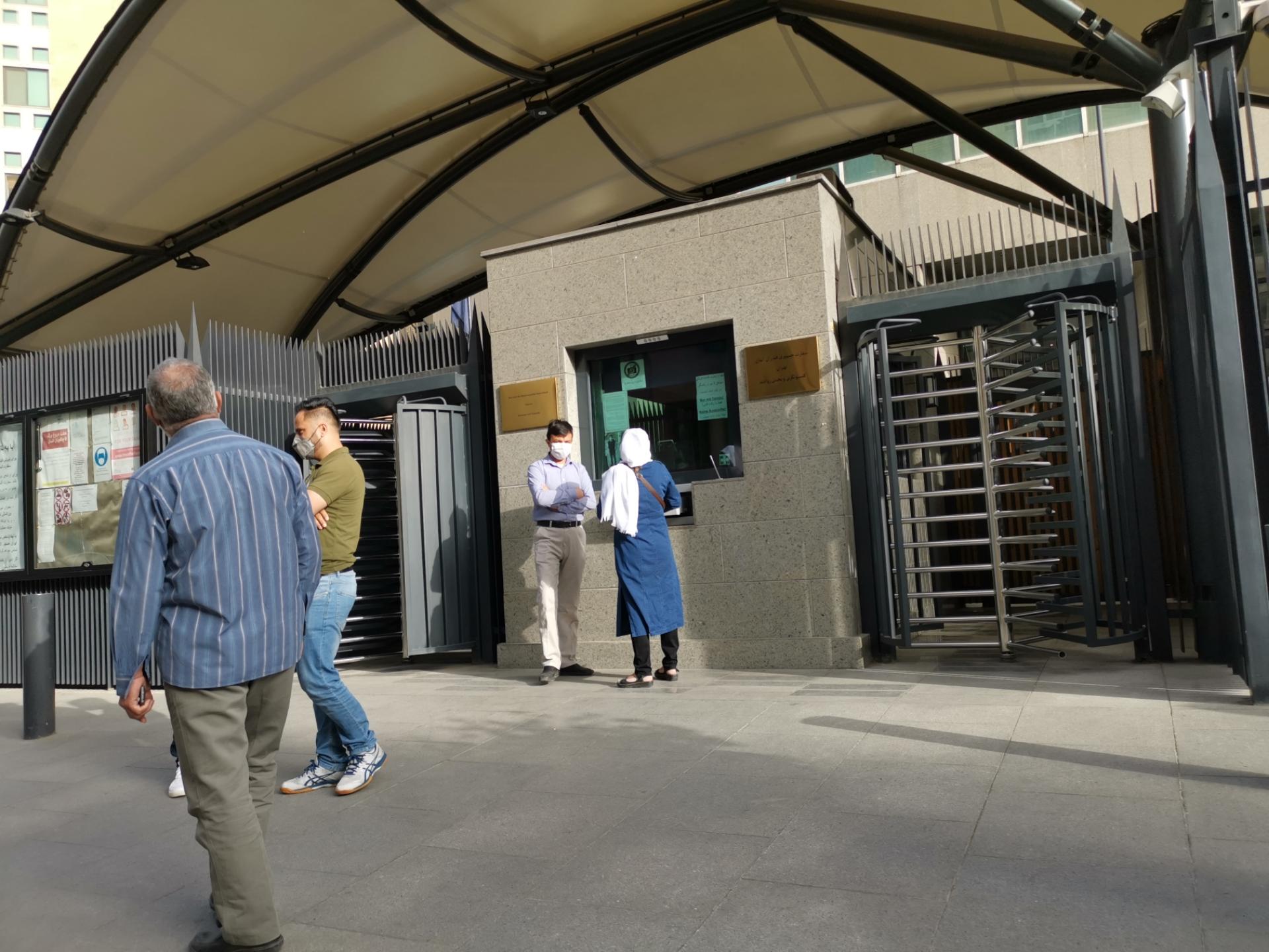 عکس کنسولگری و بخش ویزا سفارت آلمان