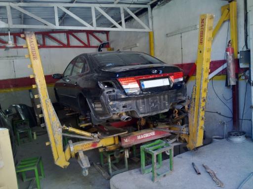 عکس تعمیرگاه، صافکاری، نقاشی، مکانیکی نوین