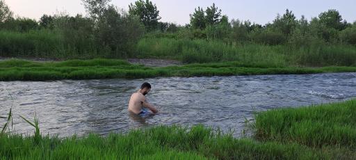 عکس جزایر آبرفتی سپید رود 