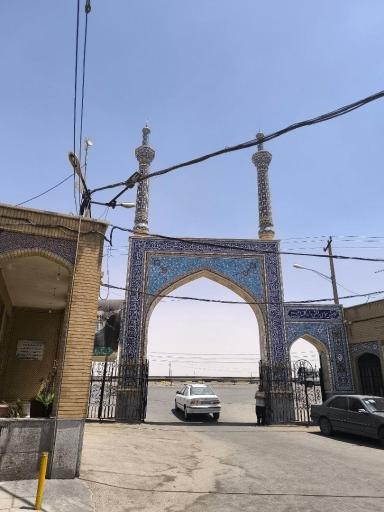 عکس ورودی اصلی قبرستان بقیع