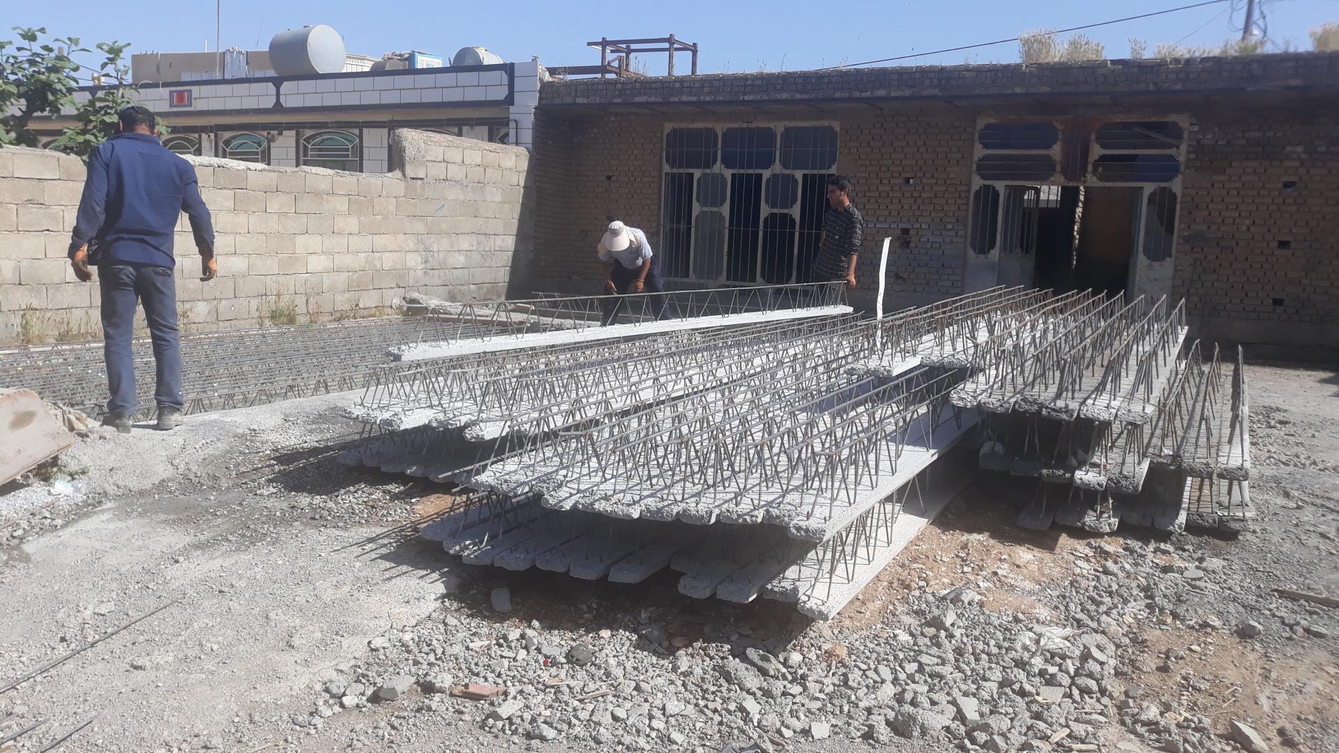 عکس تیرچه بلوک کاووسی