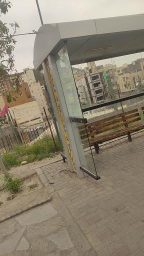 عکس ایستگاه اتوبوس پایانه بوستان خورشید