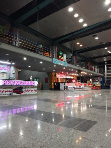 عکس پایانه مسافربری شاهین شهر(ترمینال شیشه ای)