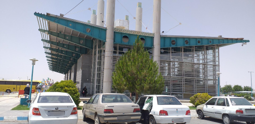 عکس پایانه مسافربری شاهین شهر(ترمینال شیشه ای)