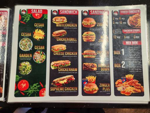 عکس مرغ سوخاری چیک چیک