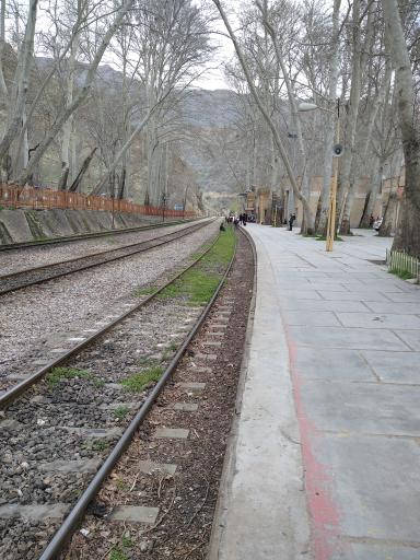 عکس ایستگاه راه آهن بیشه