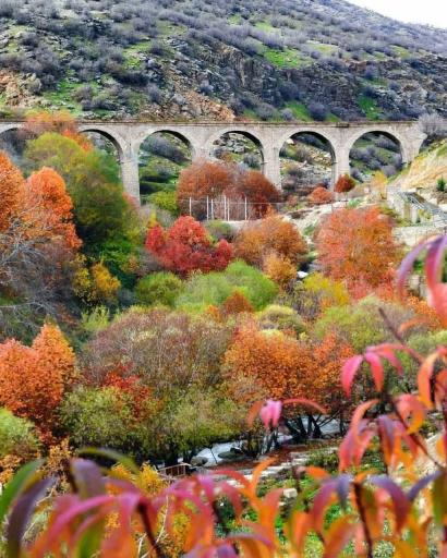 عکس ایستگاه راه آهن بیشه