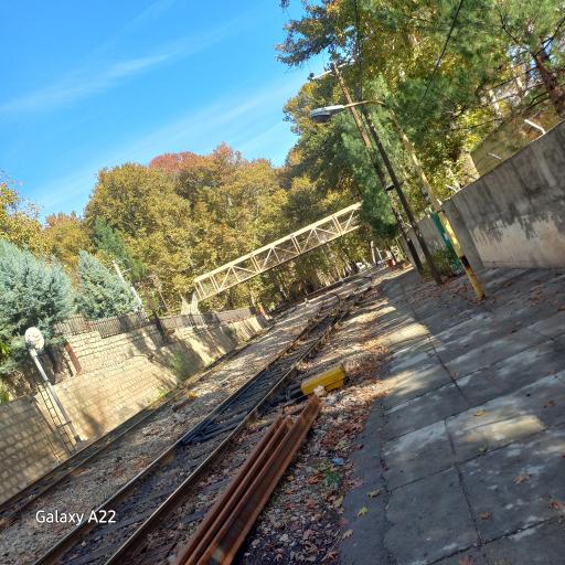 عکس ایستگاه راه آهن بیشه