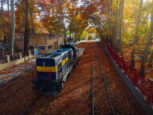 عکس ایستگاه راه آهن بیشه